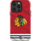 NHL Blackhawks Red Stripes iPhone 15 Pro Impact Case