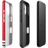 NHL Blackhawks Red Stripes iPhone 16 Plus Impact Case