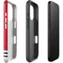 NHL Blackhawks Red Stripes iPhone 16 Pro Impact Case