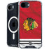 NHL Blackhawks Red Stripes iPhone 16e MagSafe Case