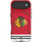 NHL Blackhawks Red Stripes iPhone 17 Air Impact Case