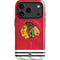 NHL Blackhawks Red Stripes iPhone 17 Pro Magsafe Impact Case