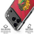 NHL Blackhawks Red Stripes iPhone 17 Pro Max Clear Case