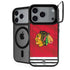 NHL Blackhawks Red Stripes iPhone 17 Pro Max Kickstand Case