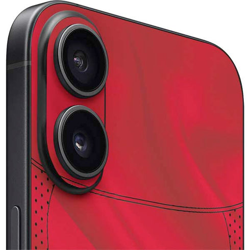 NHL Blackhawks Red Stripes iPhone 17 Skin