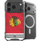 NHL Blackhawks Red Stripes iPhone 18 Pro Max MagSafe Case