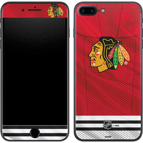 NHL Blackhawks Red Stripes iPhone 7 Plus Skin