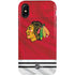 NHL Blackhawks Red Stripes iPhone X Pro Case