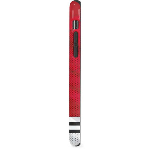 NHL Blackhawks Red Stripes iPhone XR Pro Case