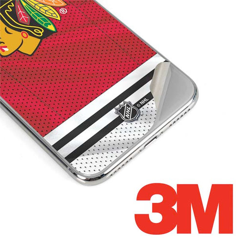 NHL Blackhawks Red Stripes iPhone XS Max Skin