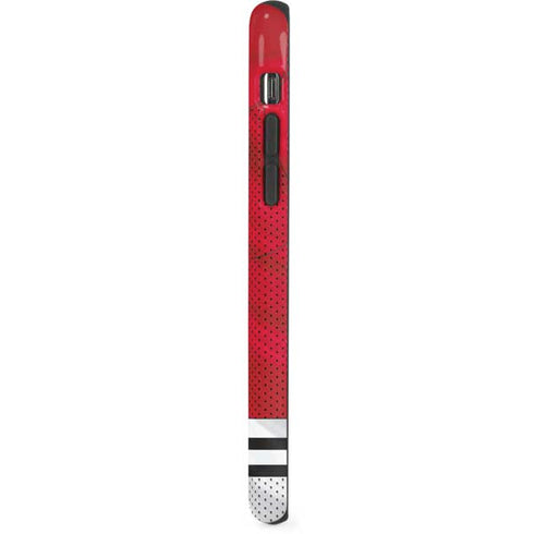 NHL Blackhawks Red Stripes iPhone XS Pro Case