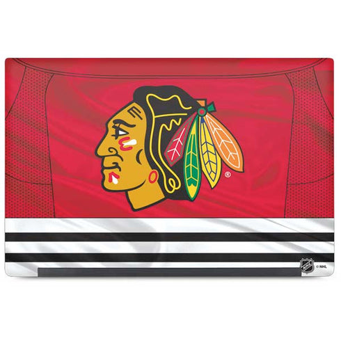 NHL Blackhawks Red Stripes Dell Latitude Skin