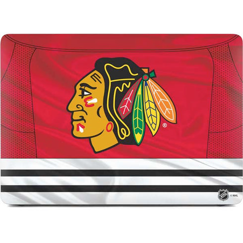 NHL Blackhawks Red Stripes Apple MacBook Air Skin