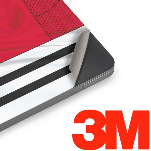 NHL Blackhawks Red Stripes Apple MacBook Air Skin