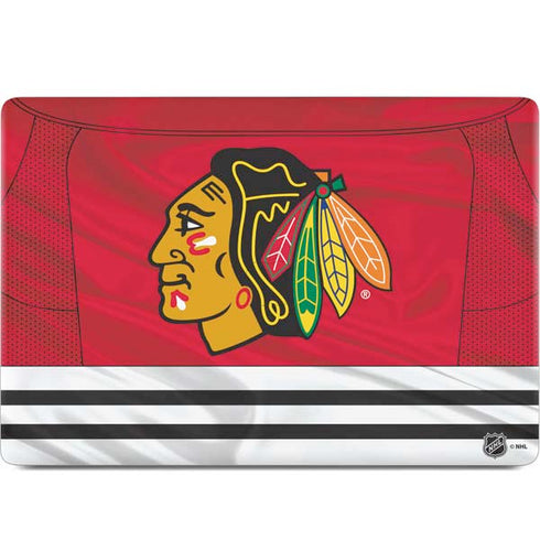 NHL Blackhawks Red Stripes MacBook Skins