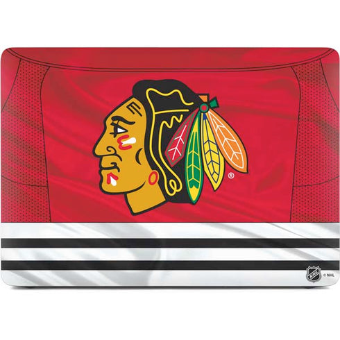 NHL Blackhawks Red Stripes Apple MacBook Pro 16-inch Skin