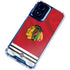 NHL Blackhawks Red Stripes Moto G 5G (2024) Clear Case
