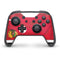 NHL Blackhawks Red Stripes Nintendo Switch Pro Controller Skin
