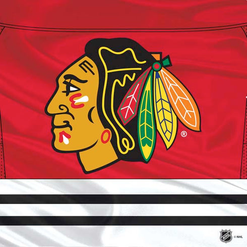 NHL Blackhawks Red Stripes PS4 Console and Controller Bundle Skin