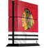 NHL Blackhawks Red Stripes PS4 Console Skin