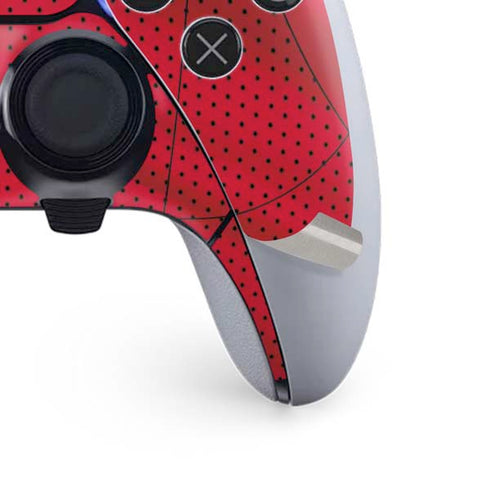 NHL Blackhawks Red Stripes PS5 DualSense Edge Pro Controller Skin