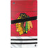 NHL Blackhawks Red Stripes PS5 Pro Console Skin