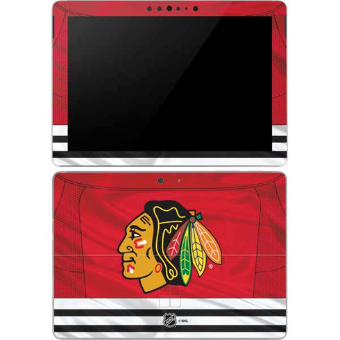 NHL Blackhawks Red Stripes Surface Go Skin
