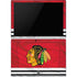 NHL Blackhawks Red Stripes Surface Pro 6 Skin