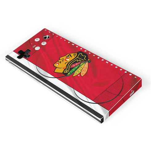 NHL Blackhawks Red Stripes Xbox Adaptive Controller Skin