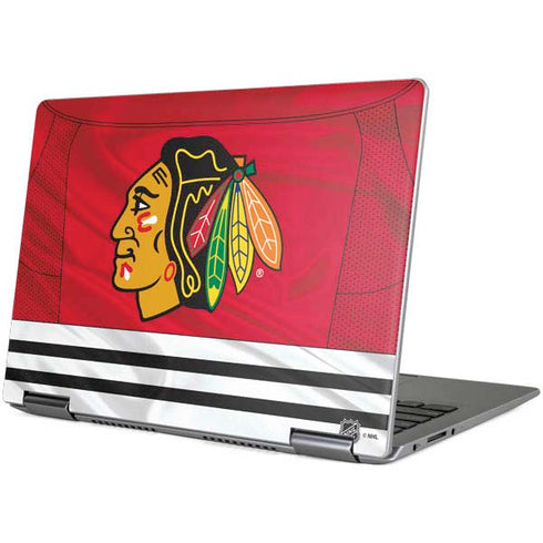 NHL Blackhawks Red Stripes Yoga 710 14in Skin