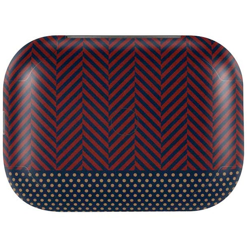 Blocked Polka Dot Chevron Amazon Echo Buds Skin