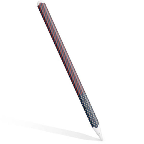 Blocked Polka Dot Chevron Apple Pencil (2nd Gen 2019) Skin