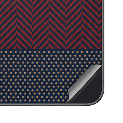 Blocked Polka Dot Chevron Galaxy A16 5G Skin