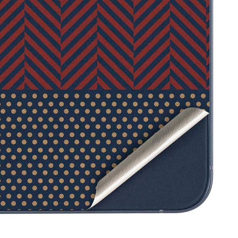Blocked Polka Dot Chevron Galaxy A36 5G Skin