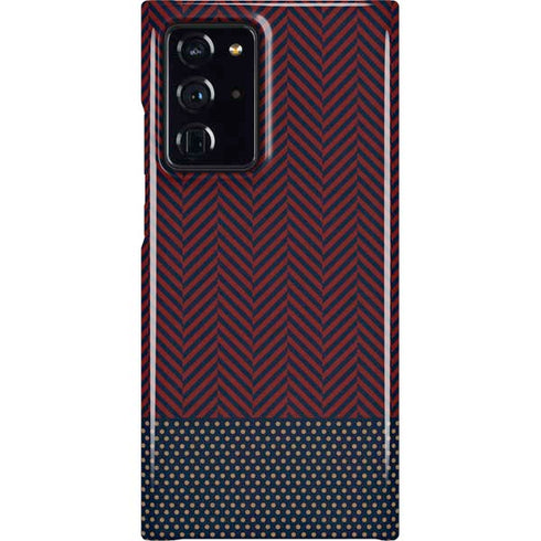 Blocked Polka Dot Chevron Galaxy Cases