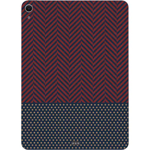 Blocked Polka Dot Chevron Apple iPad Air Skin