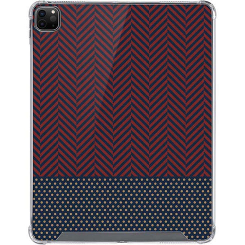 Blocked Polka Dot Chevron iPad Cases
