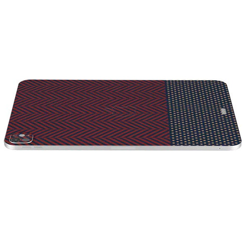 Blocked Polka Dot Chevron iPad Pro 13in M4 (2024) Skin