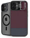 Blocked Polka Dot Chevron iPhone 16 Plus Kickstand Case