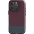 Blocked Polka Dot Chevron iPhone 16 Pro Impact Case
