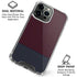 Blocked Polka Dot Chevron iPhone 16 Pro Max Clear Case