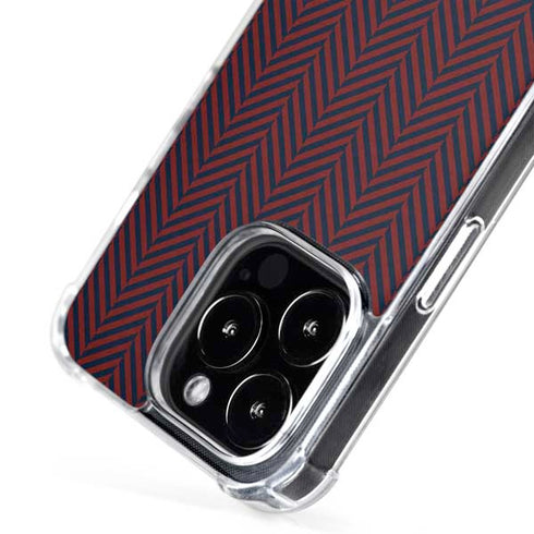 Blocked Polka Dot Chevron iPhone 16 Pro Max MagSafe Case