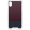 Blocked Polka Dot Chevron iPhone XS Clear Case