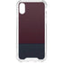 Blocked Polka Dot Chevron iPhone XS Clear Case