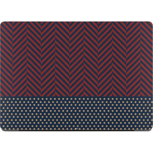 Blocked Polka Dot Chevron Apple MacBook Pro 14-inch Skin