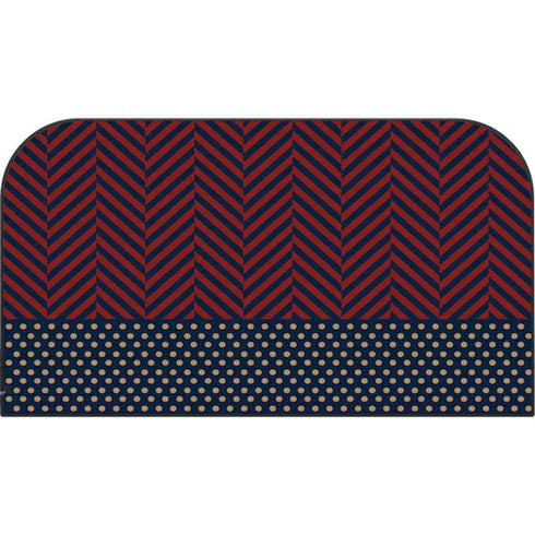 Blocked Polka Dot Chevron Nintendo Switch 2 (2025) with Joy-Con Skin