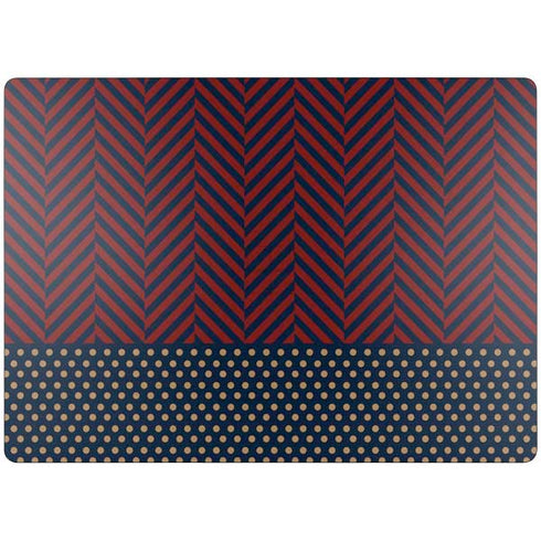 Blocked Polka Dot Chevron Surface Laptop 7 13.8in Skin