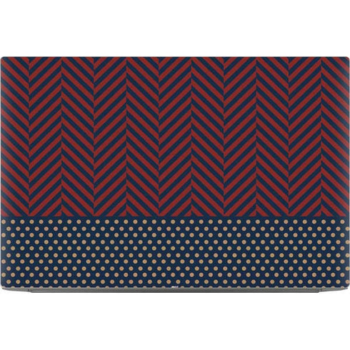 Blocked Polka Dot Chevron Dell XPS Skin