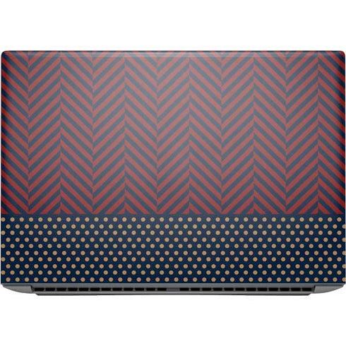Blocked Polka Dot Chevron HP ZBook Fury 16 G10 Skin