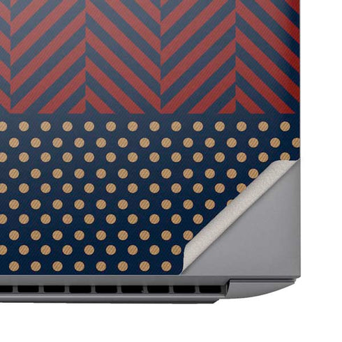 Blocked Polka Dot Chevron HP ZBook Fury 16 G10 Skin